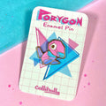 Porygon Glow-in-the-Dark Pin