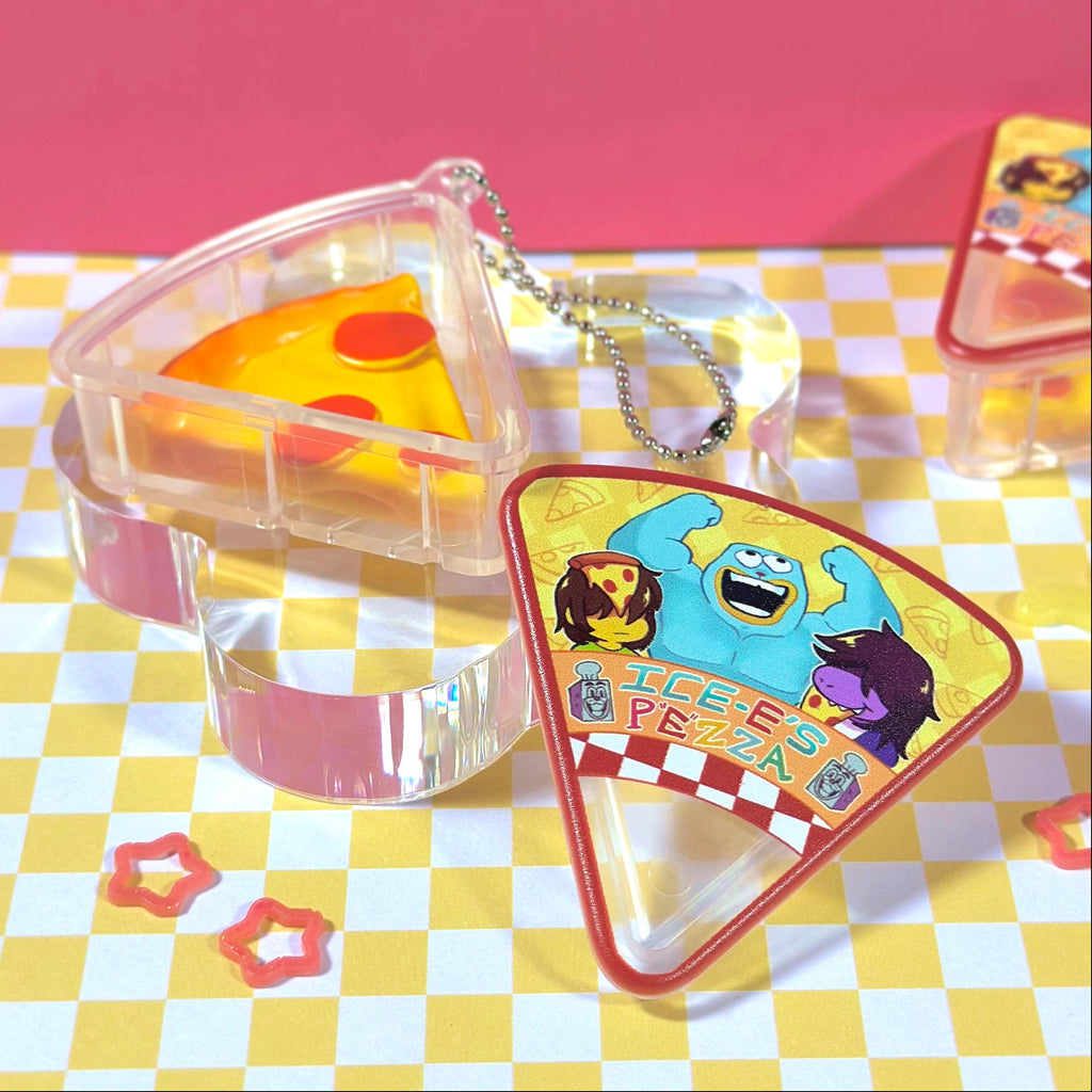 ICE-E P"e"zza Openable Pizza Charm