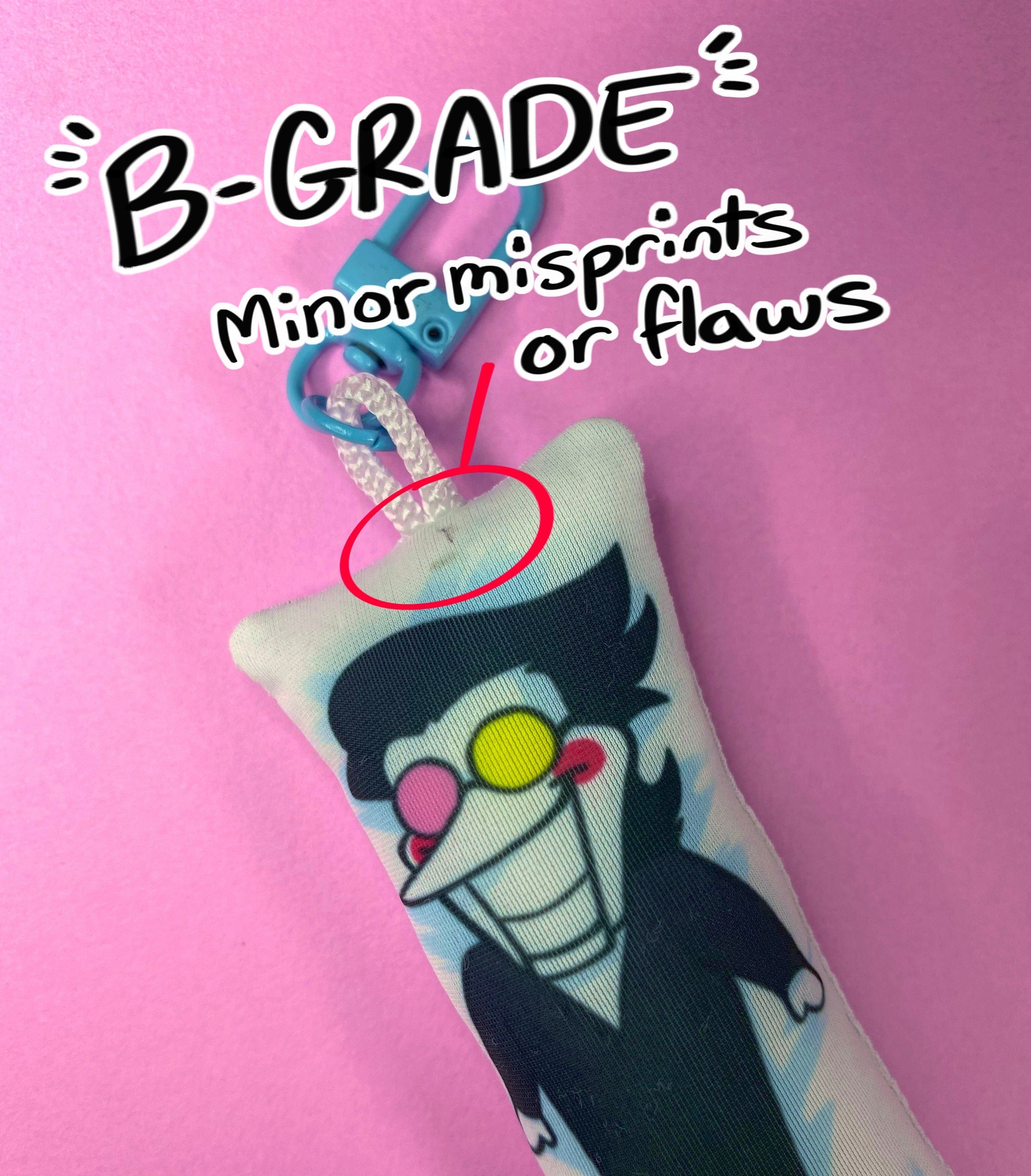 Spamton Mini Body Pillow Charm