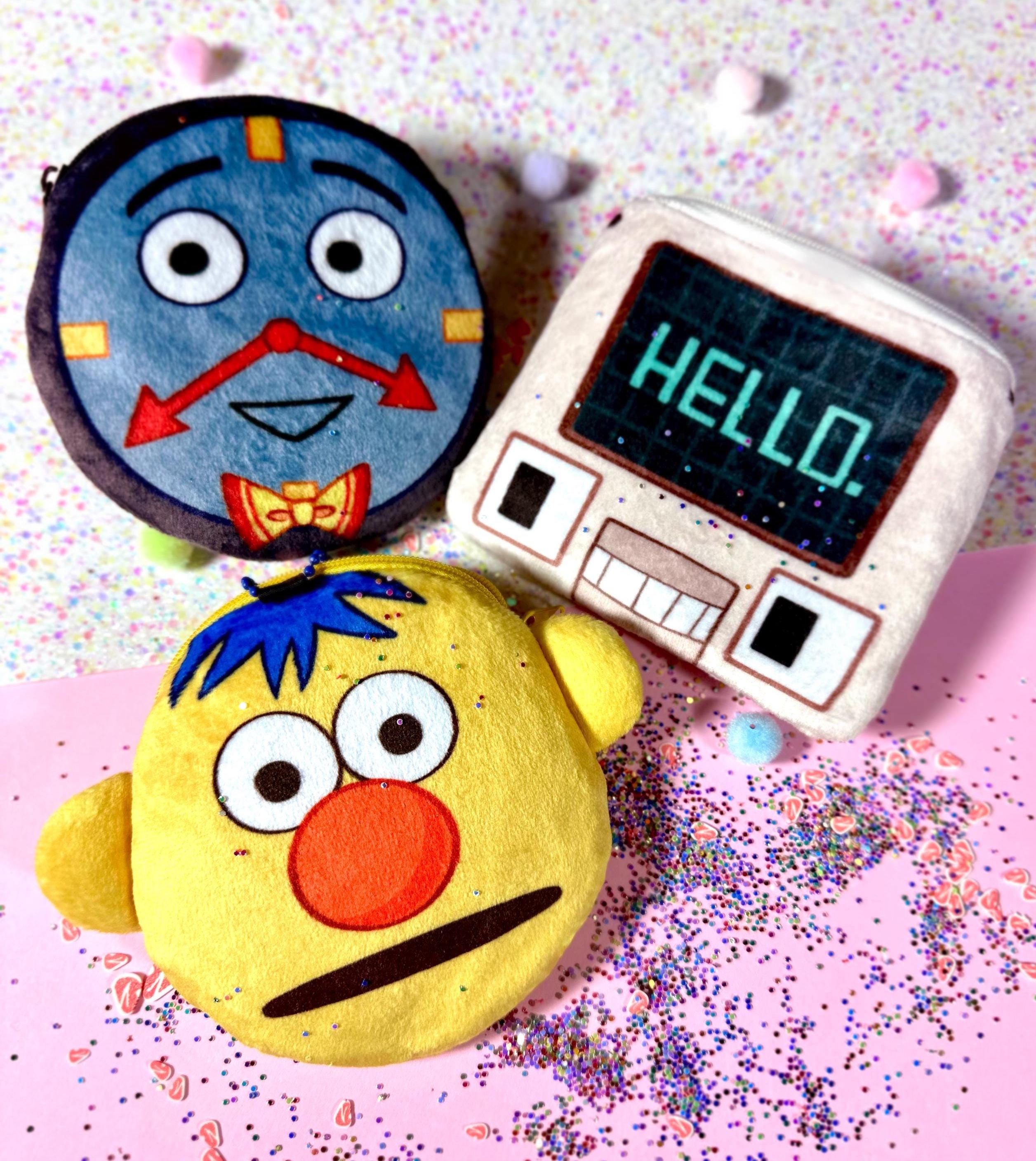 Don’t Hug Me I’m Scared Plush Coin Purses