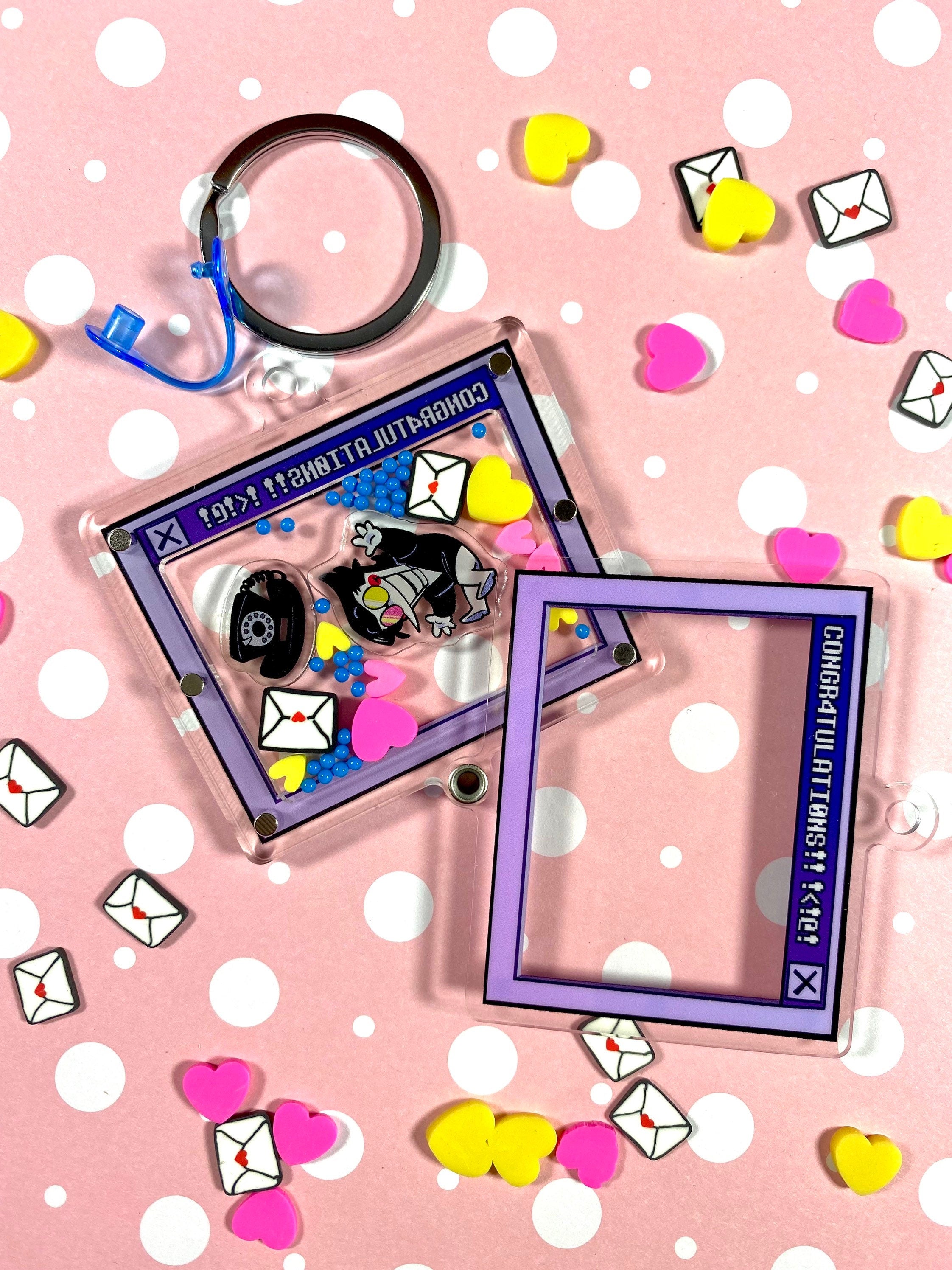 Spamton Confetti Shaker Charm