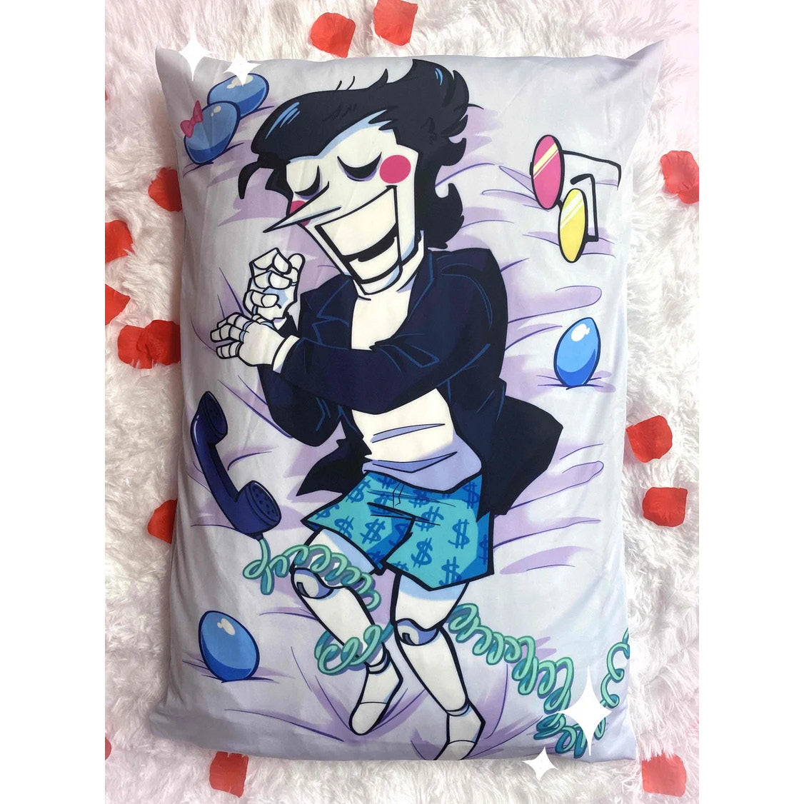 Spamton Dakimakura Pillowcase