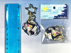 Spamton Angel Glitter Keychain