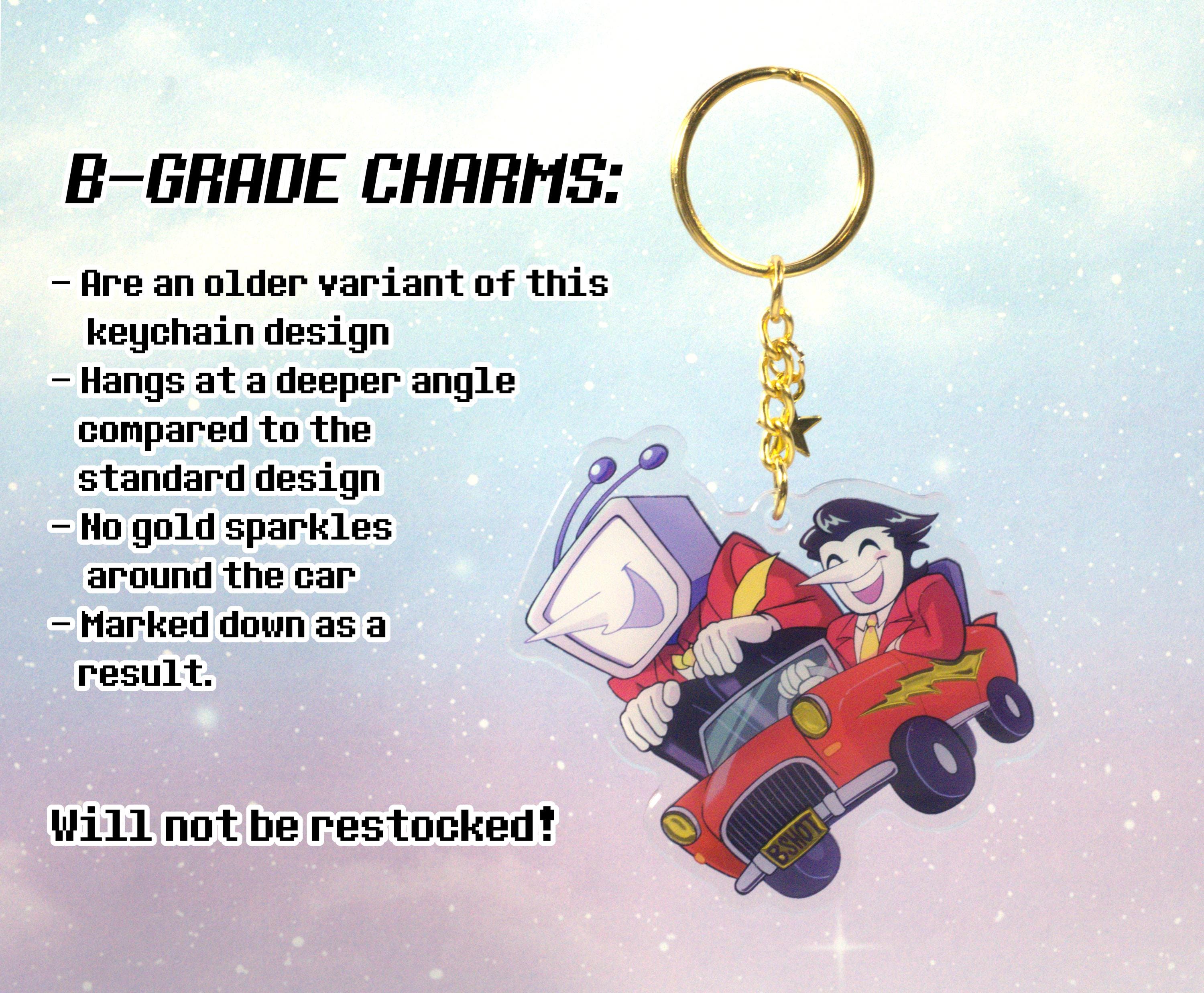 Spamton and Tenna Cungadero Keychain
