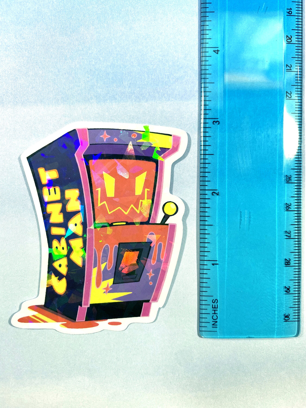 Cabinet Man Sticker
