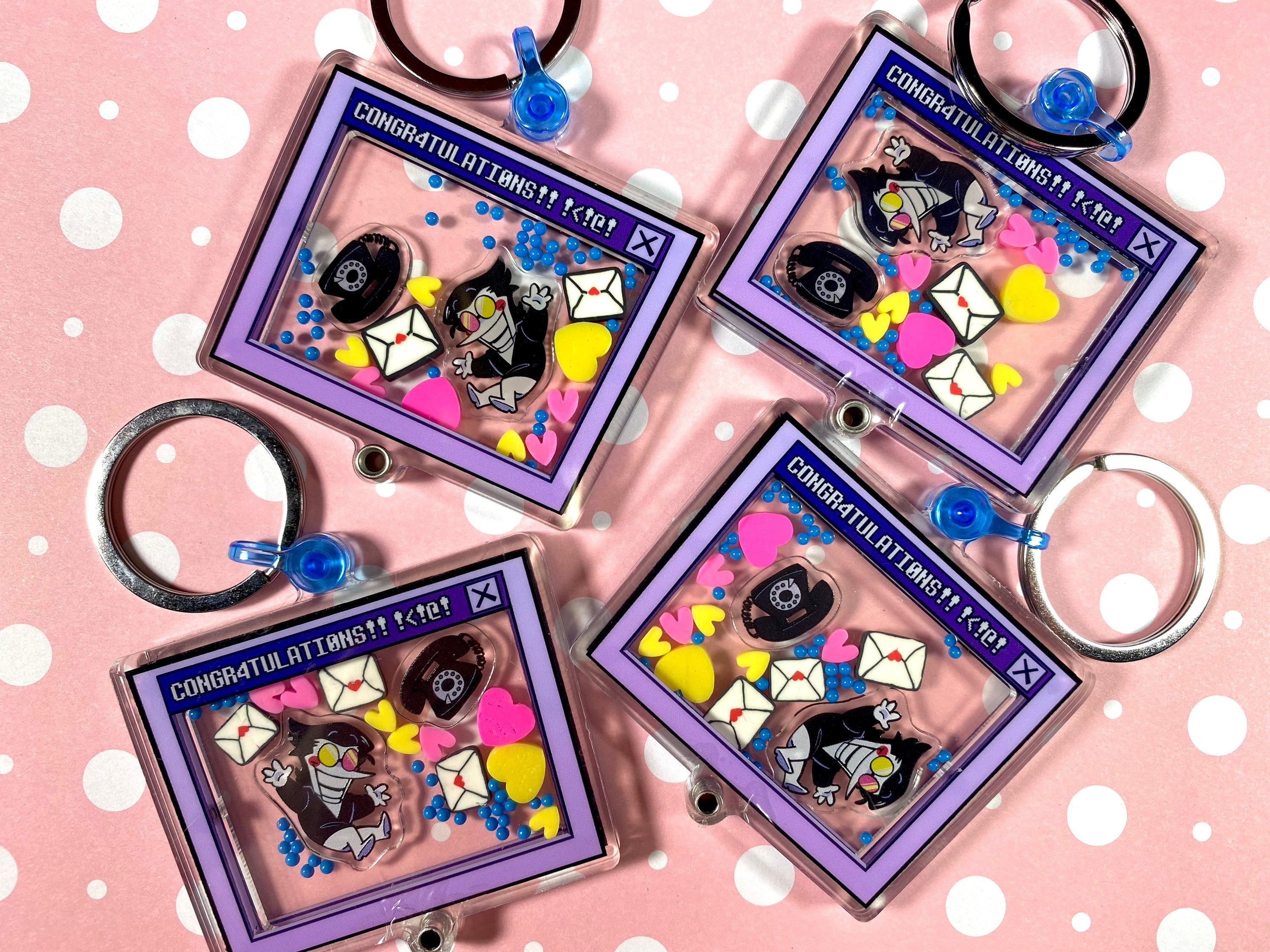 Spamton Confetti Shaker Charm