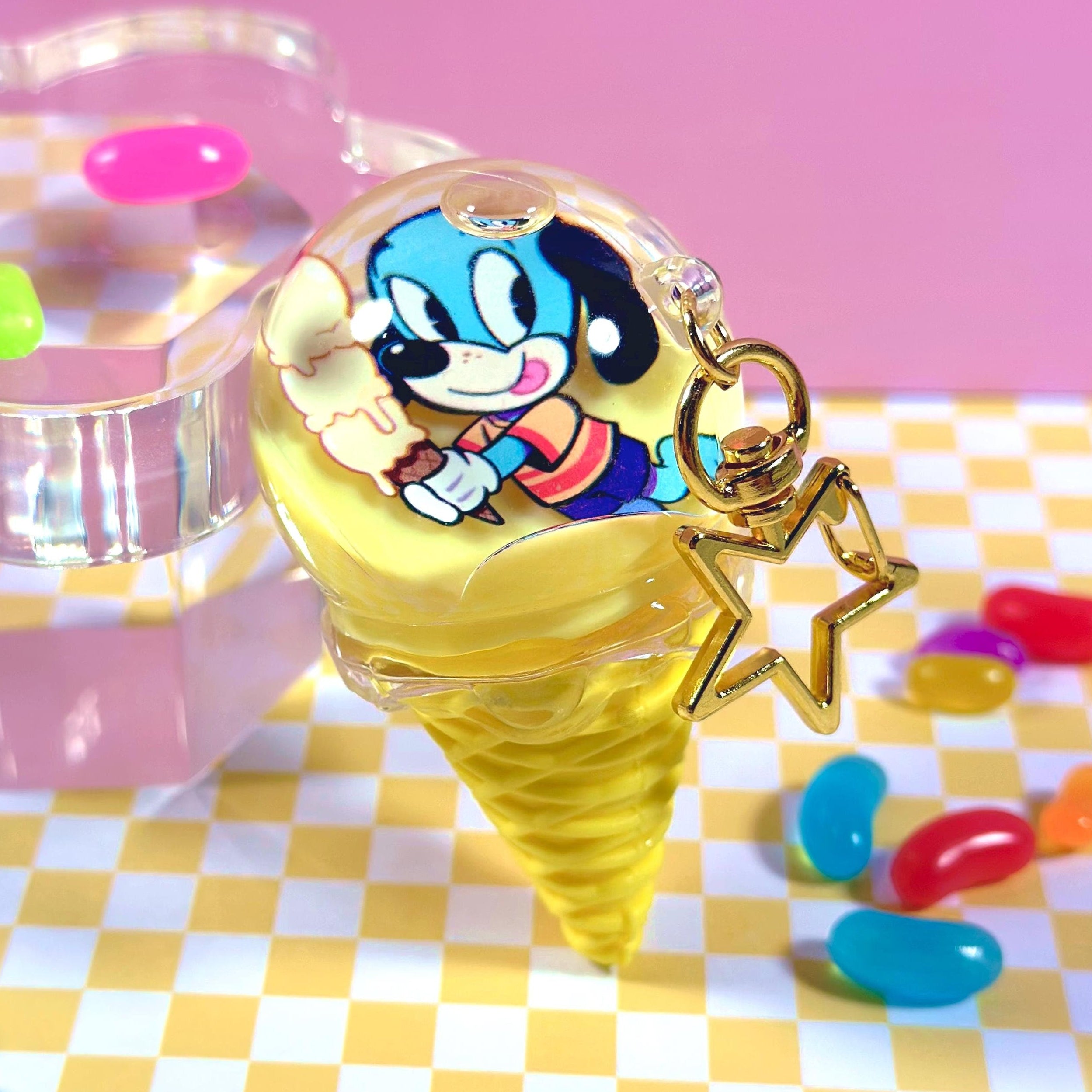 Flippy Liquid Ice Cream Charm