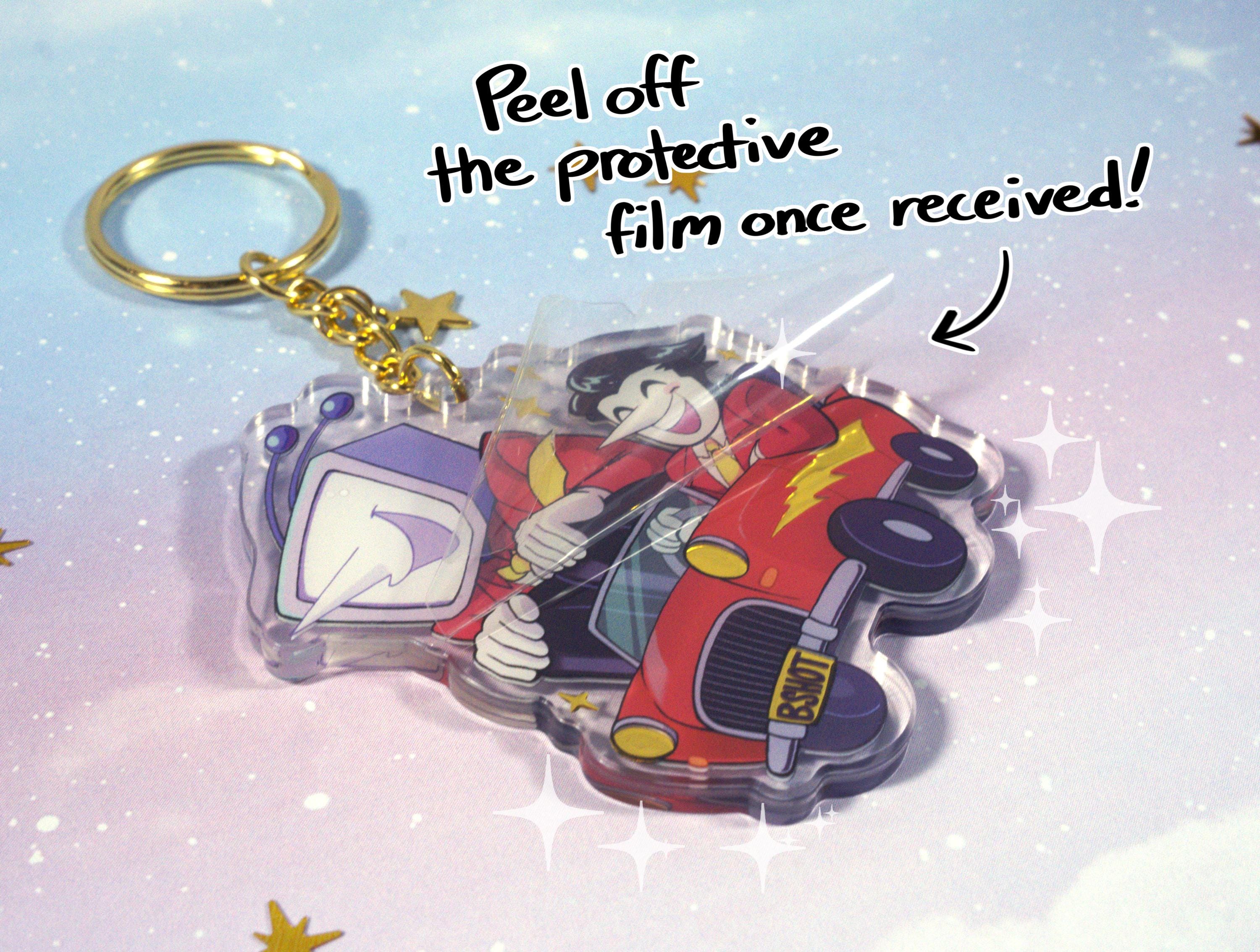 Spamton and Tenna Cungadero Keychain