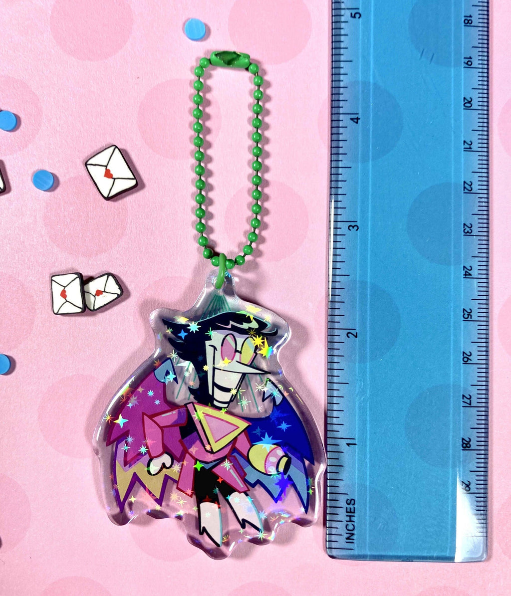 Spamton NEO Holographic Keychain