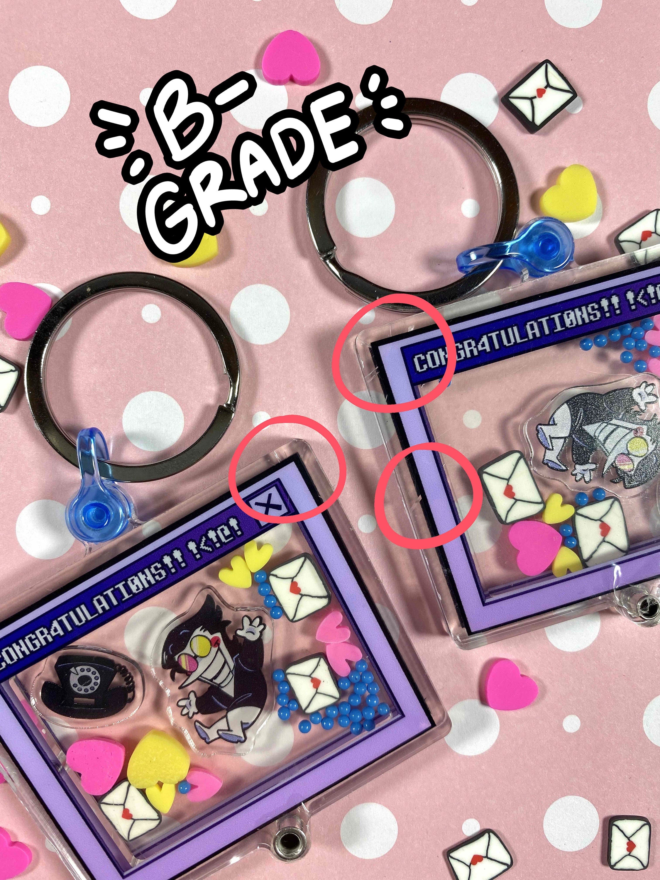 Spamton Confetti Shaker Charm