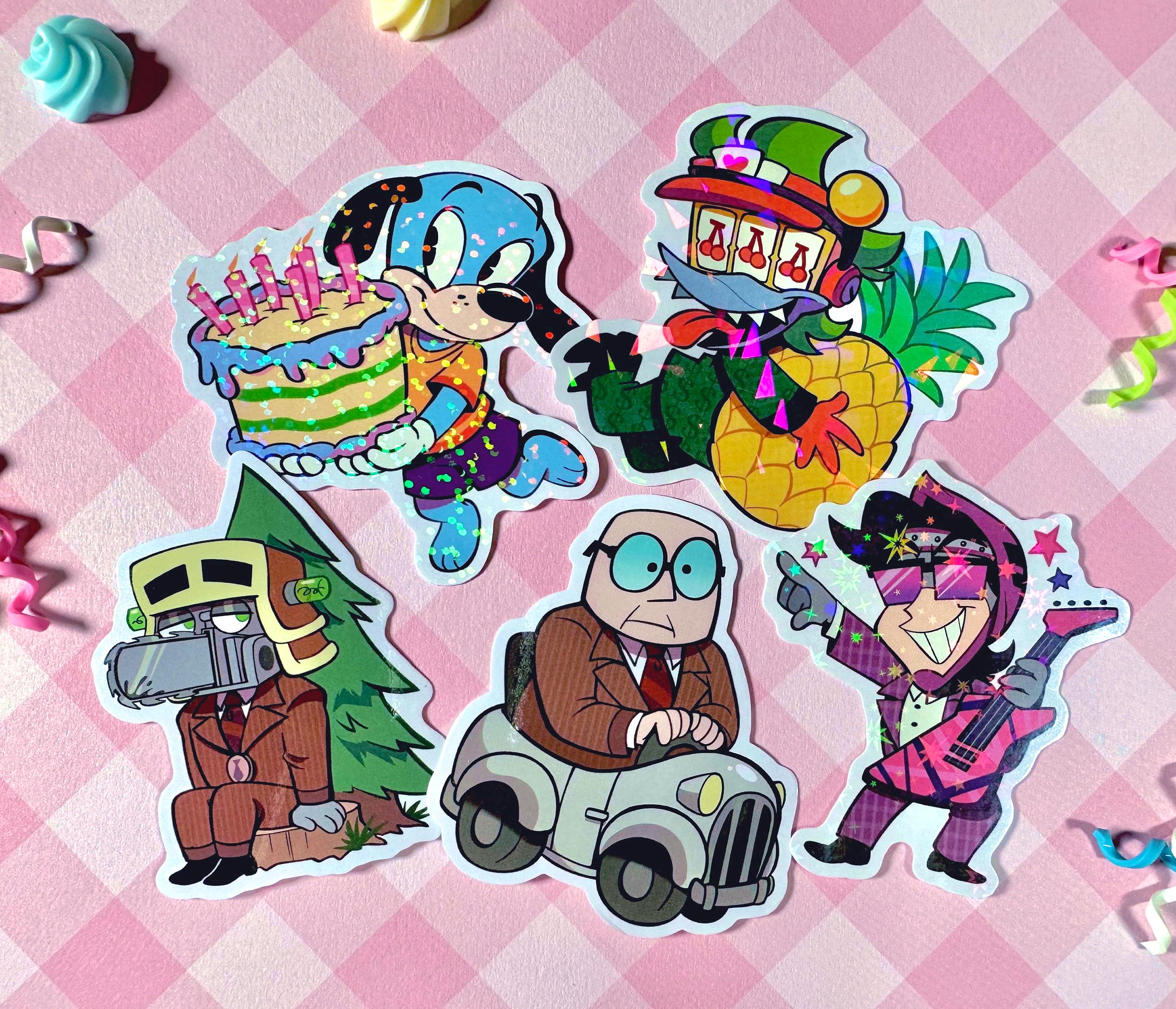 Toontown Stickers