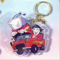 Spamton and Tenna Cungadero Keychain