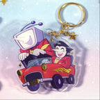 Spamton and Tenna Cungadero Keychain