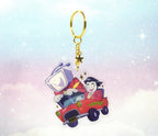 Spamton and Tenna Cungadero Keychain