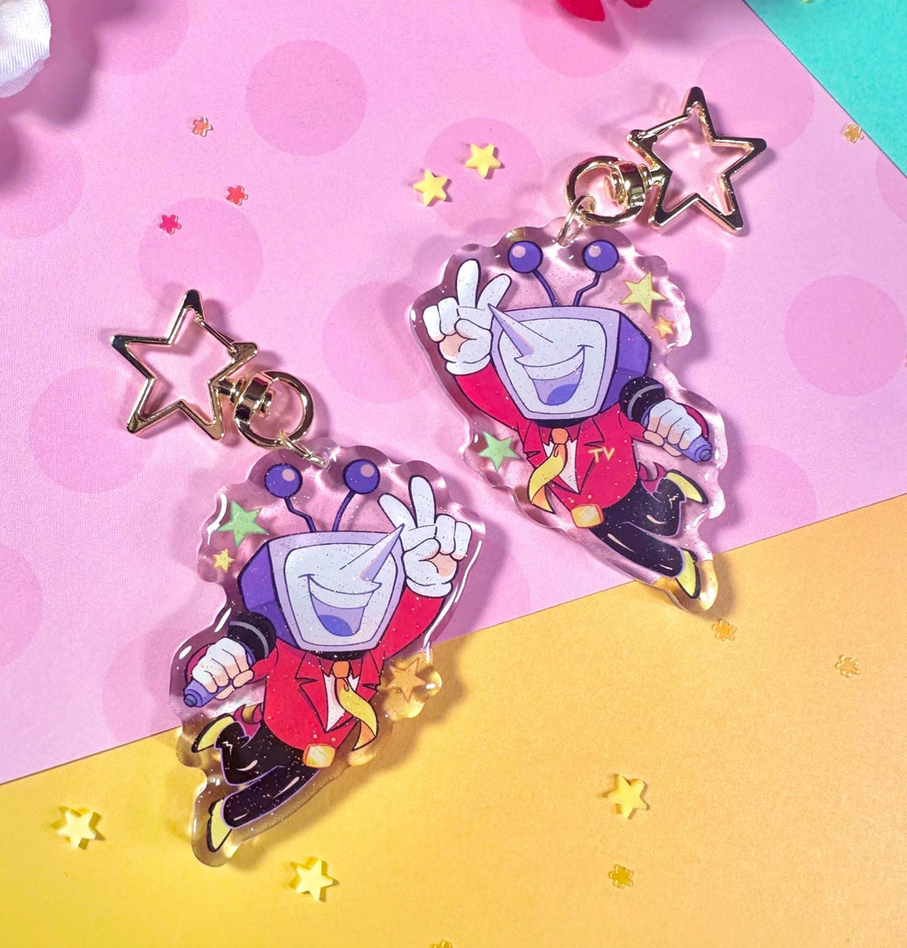 Tenna Glitter Keychain