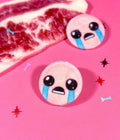 Isaac Plush Button