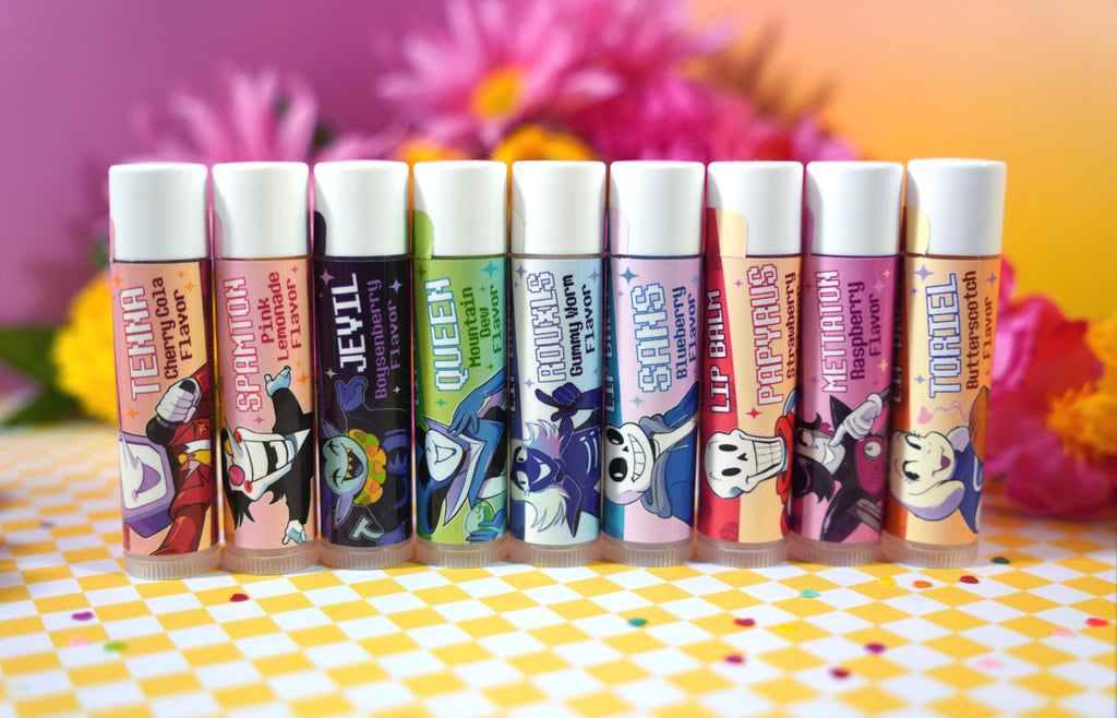 Deltarune & Undertale Lip Balms
