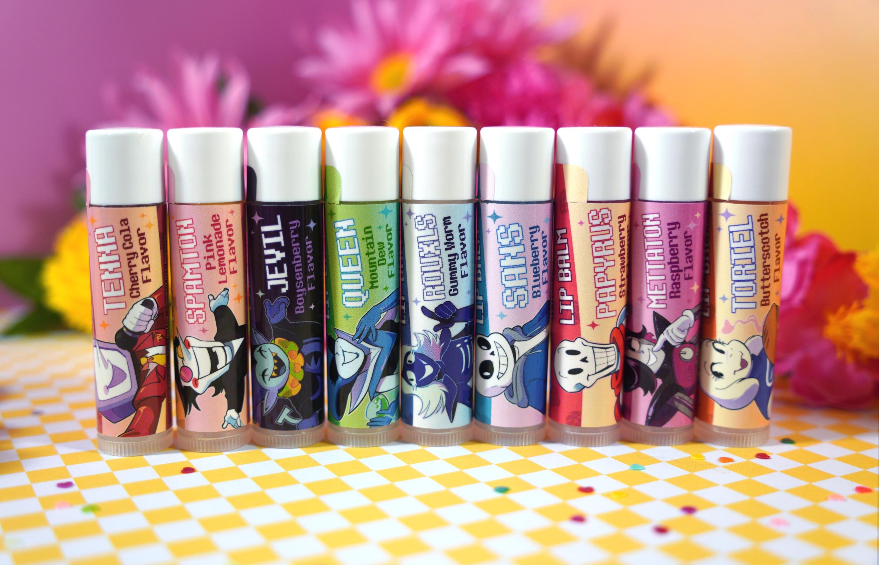 Deltarune & Undertale Lip Balms