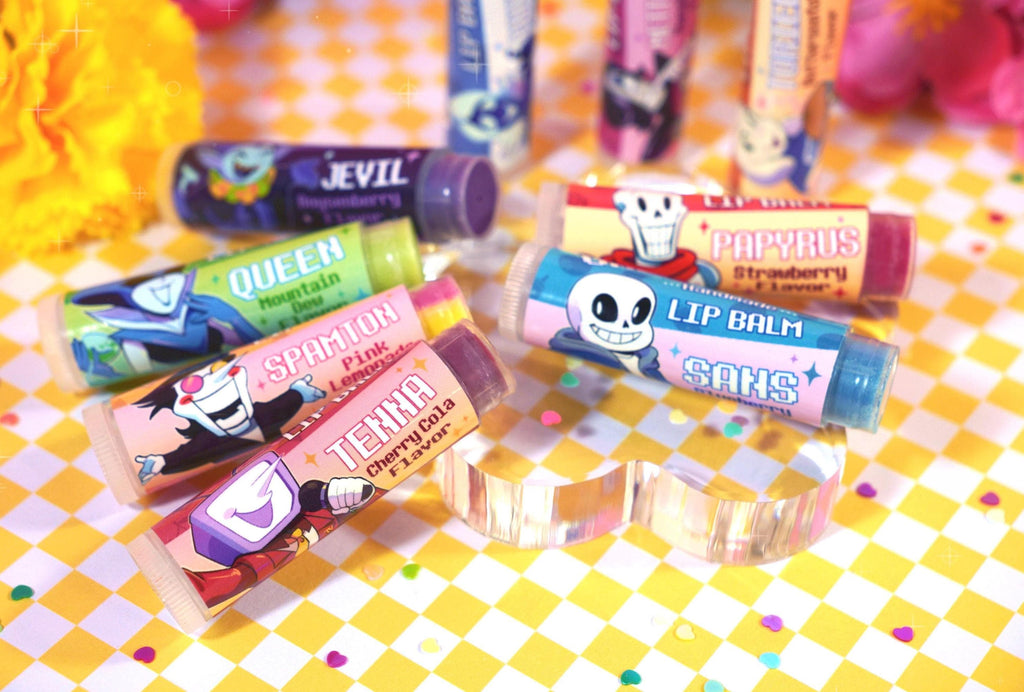 Deltarune & Undertale Lip Balms