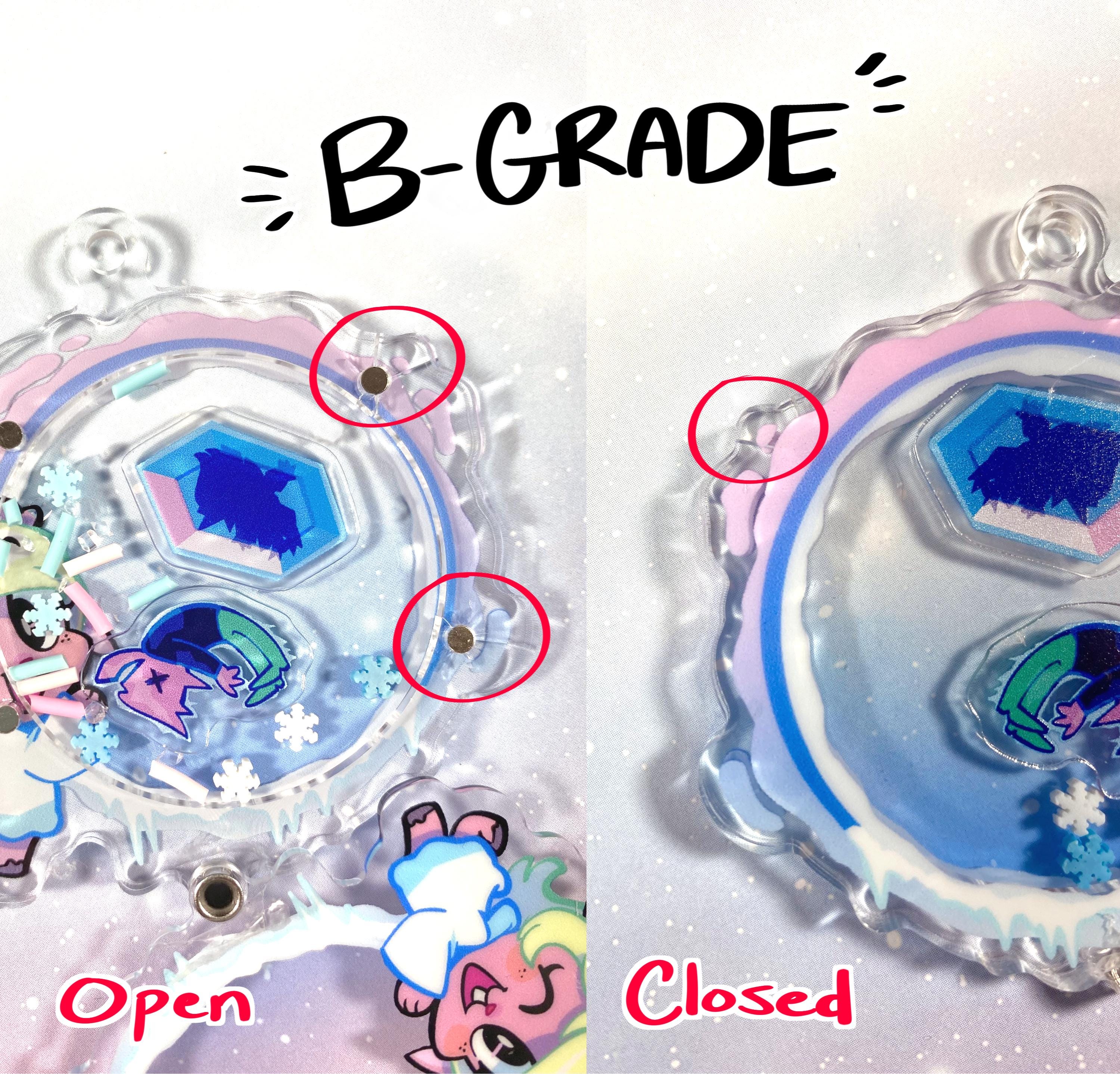 Noelle Snowgrave Shaker Keychain