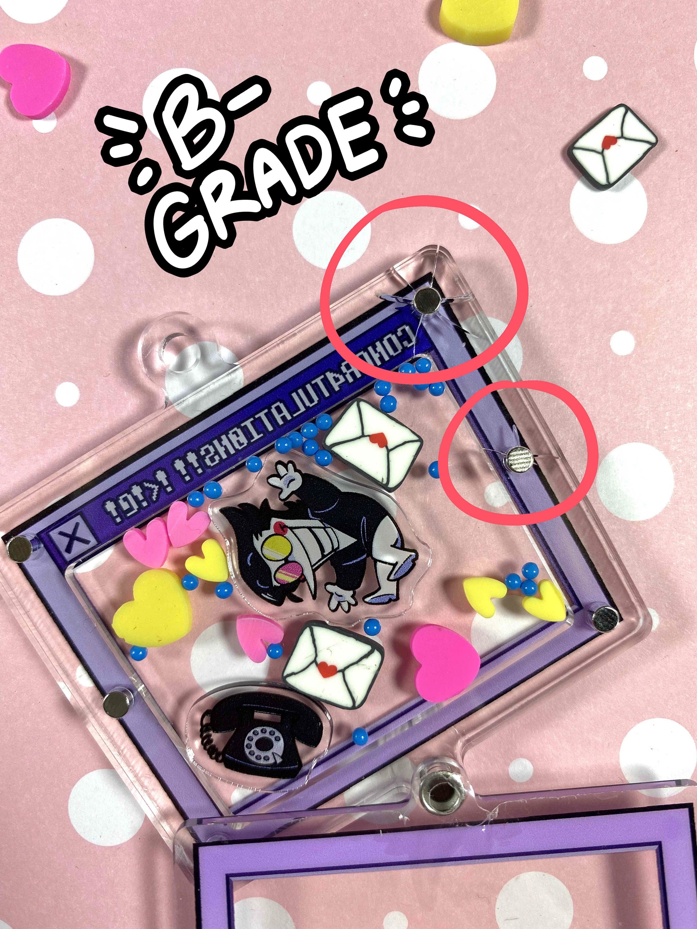 Spamton Confetti Shaker Charm