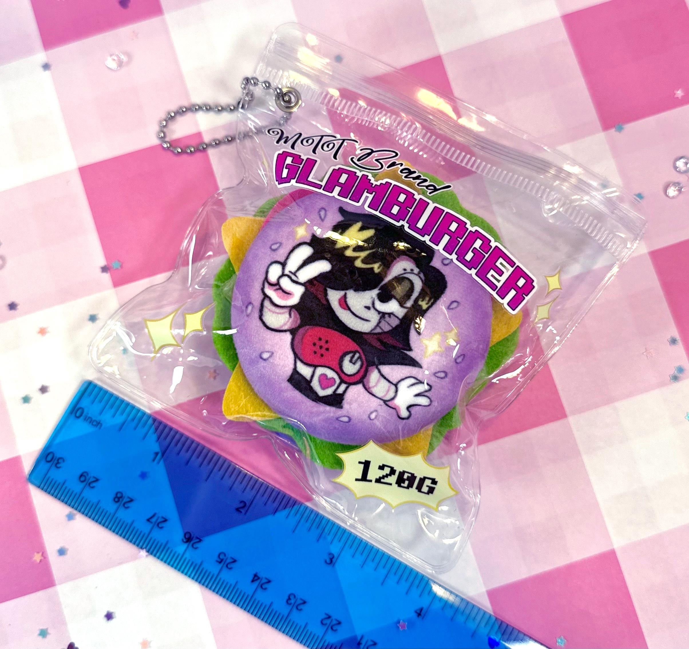 Mettaton Glamburger Plush Burger Charm