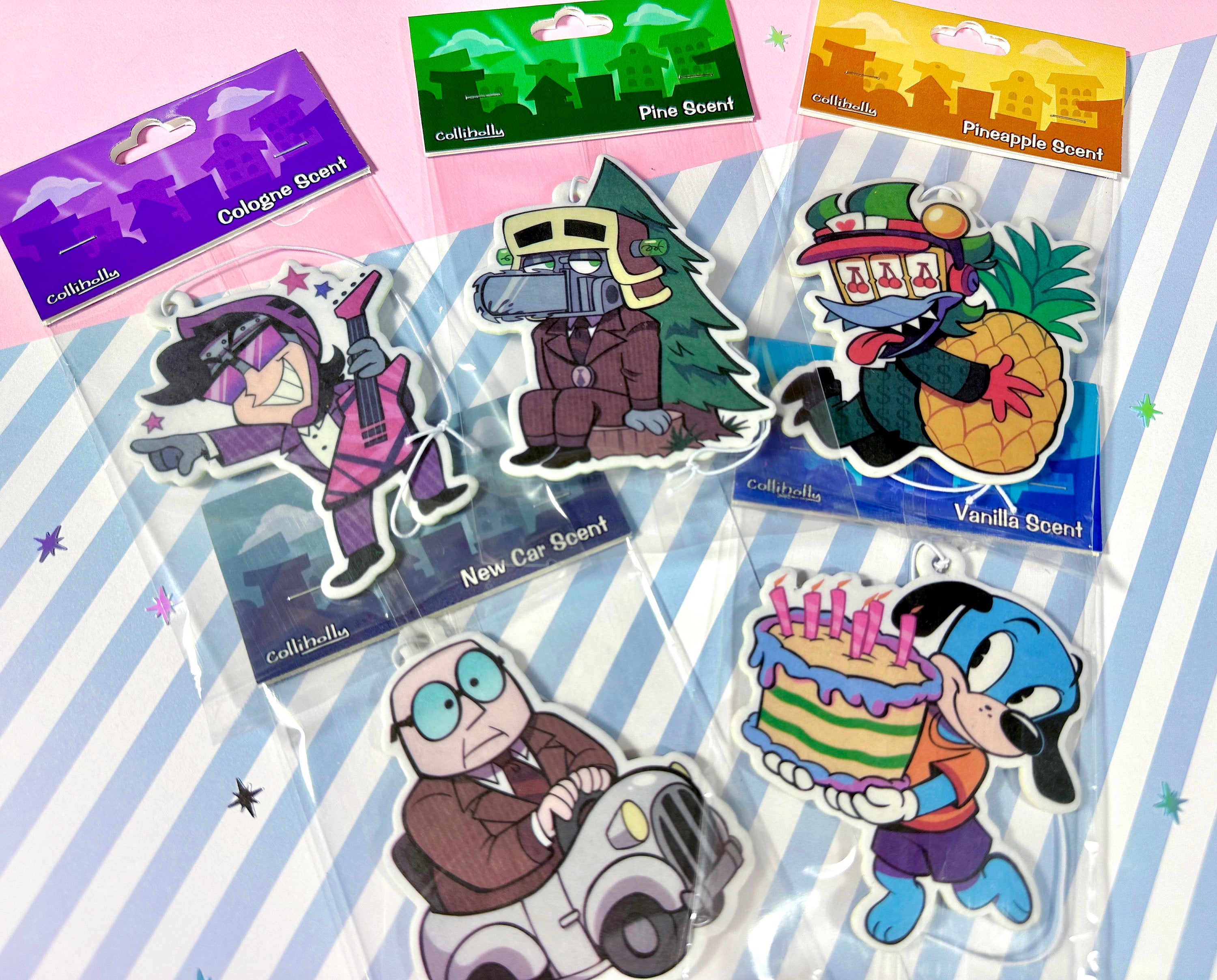 Toontown Car Air Fresheners