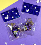 Jevil Glitter Keychain