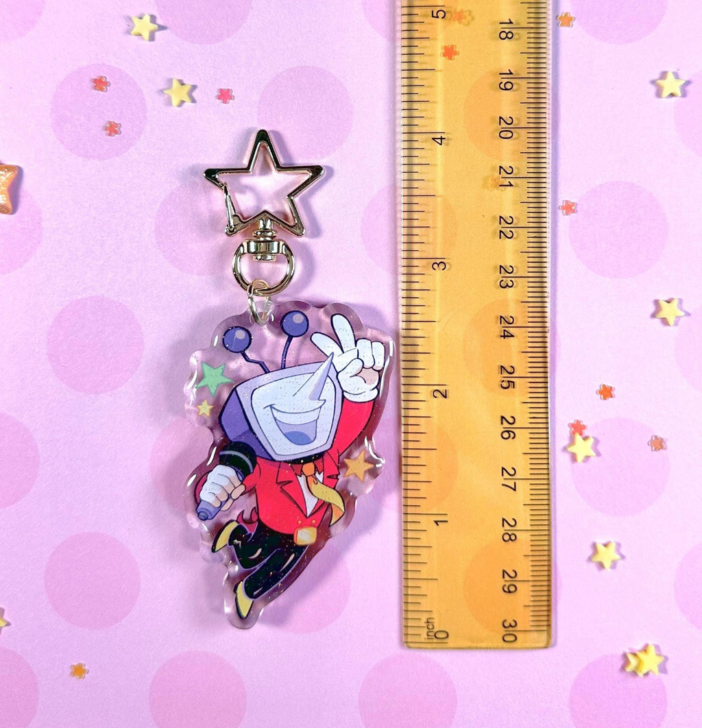 Tenna Glitter Keychain
