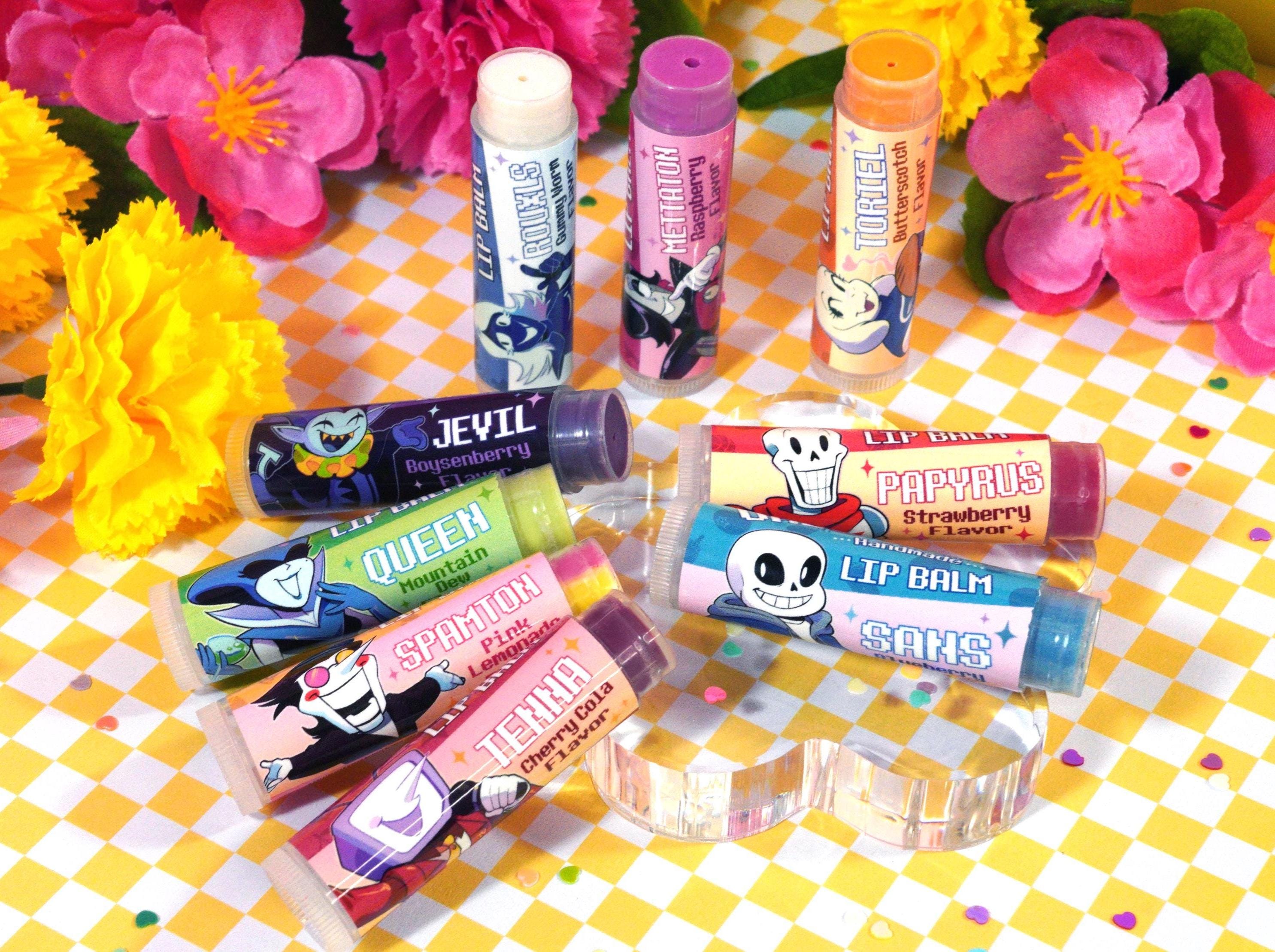 Deltarune & Undertale Lip Balms