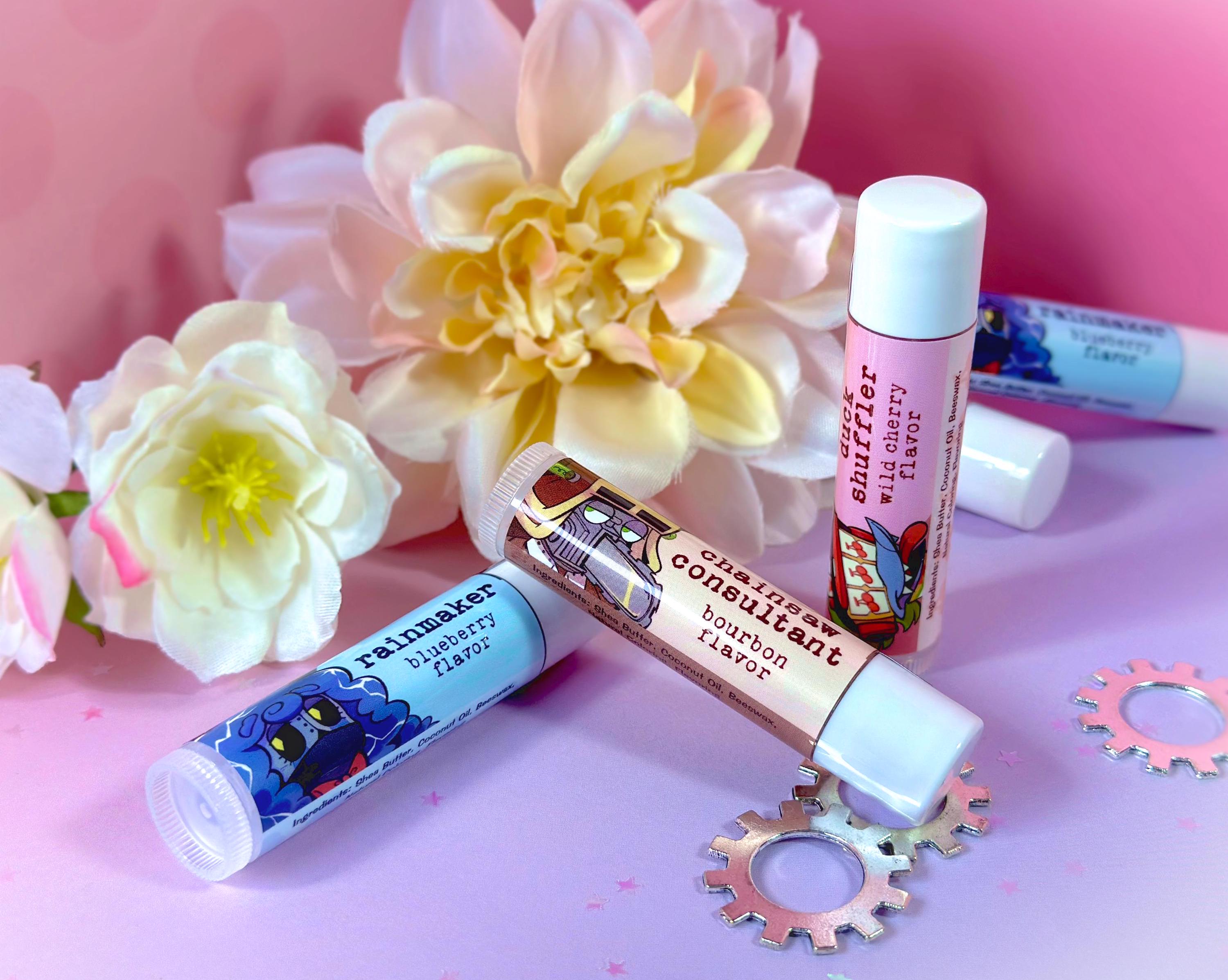 Toontown Corporate Clash Lip Balms