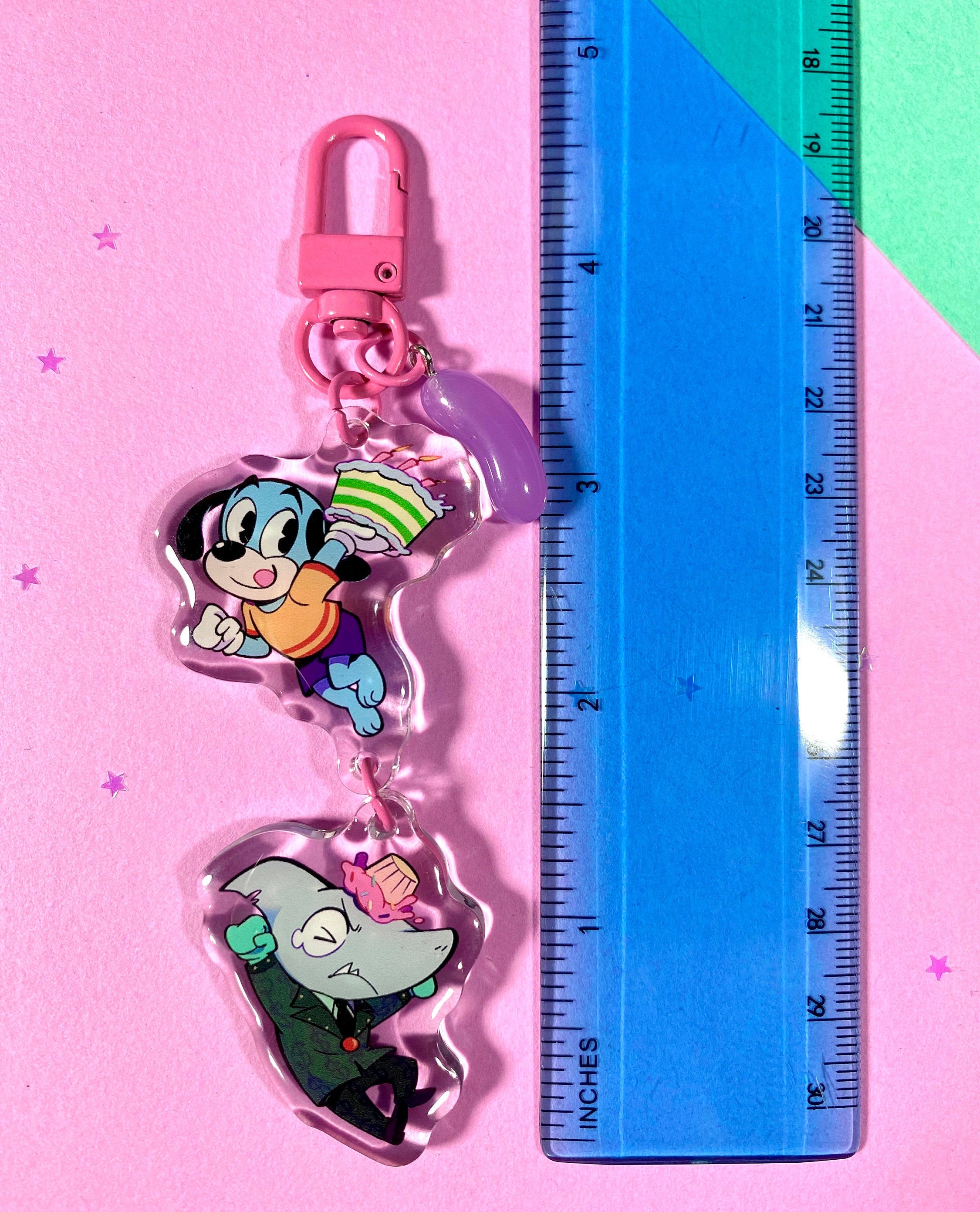 Toontown 2-Piece Connected Keychain