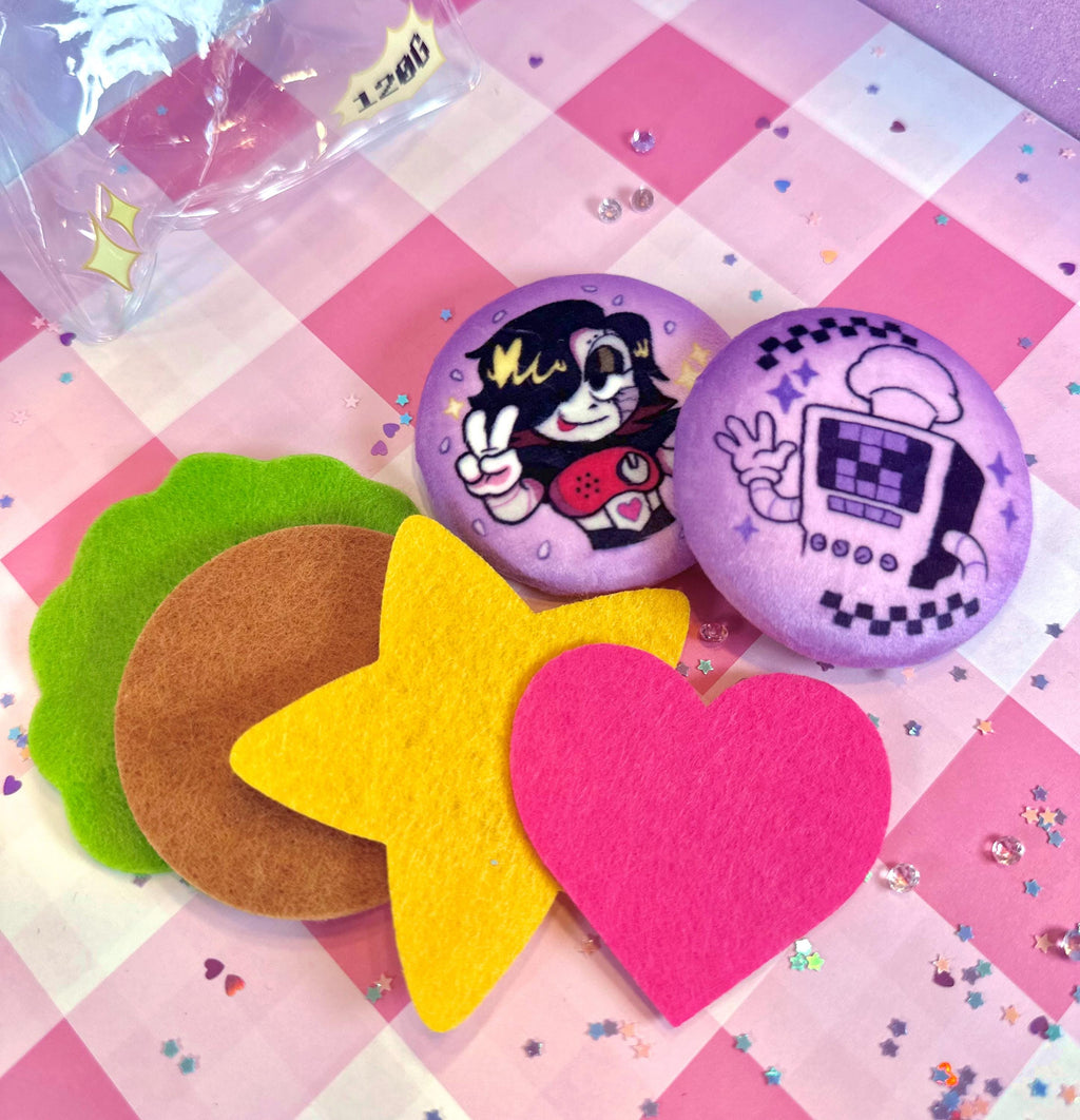 Mettaton Glamburger Plush Burger Charm