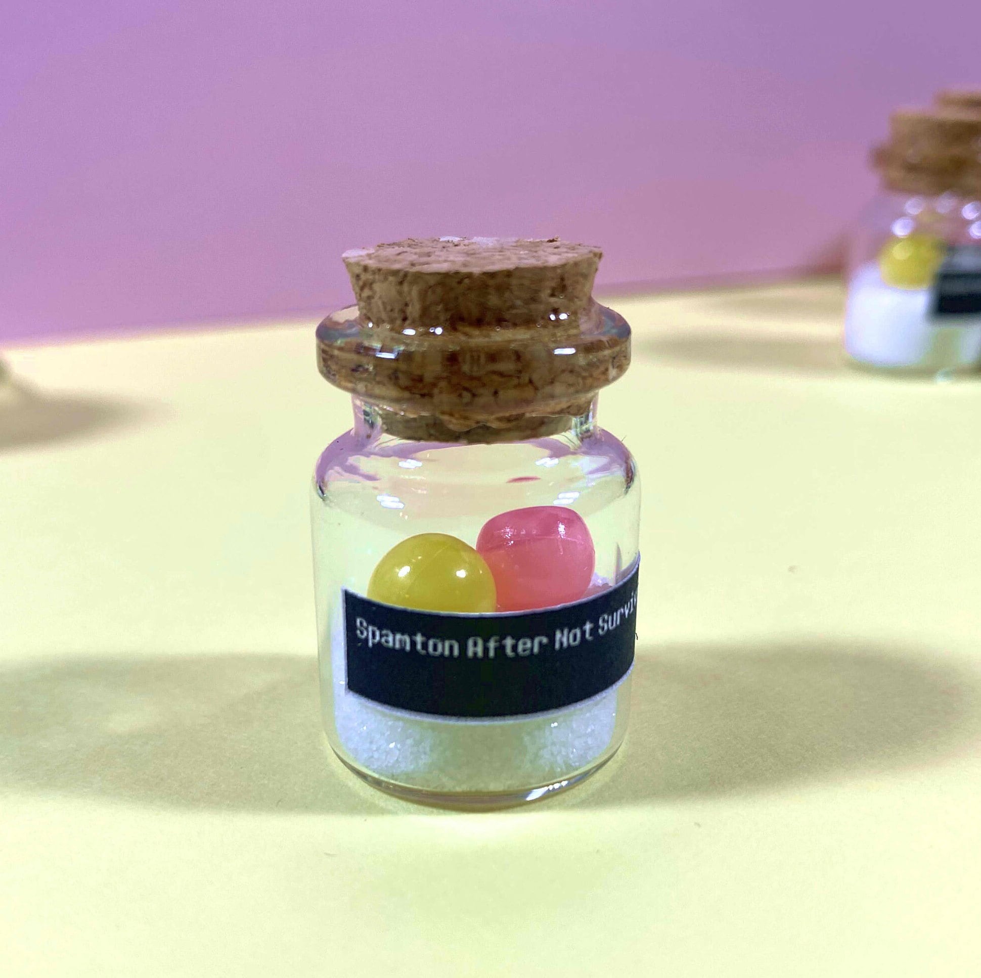 Spamton After Not Surviving Mini Replica Jar
